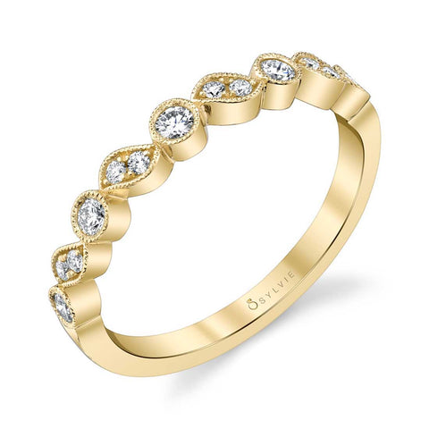 Sylvie Stackable Band - B0063 - Chalmers Jewelers