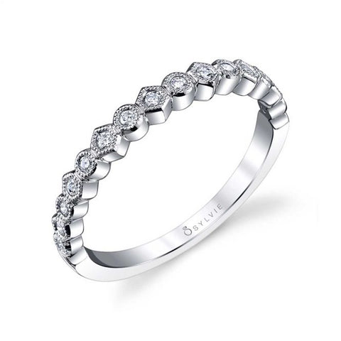 Sylvie Stackable Band - B0019 - Chalmers Jewelers