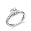 Sylvie Modern Solitaire Engagement Ring SY455