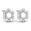 Vlora Serafina 14k White Gold and Diamond Earrings VER60330