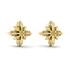 Vlora Lucera 14k Yellow Gold and Diamond Earrings VER60699