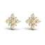 Vlora Lucera 14k Yellow Gold and Diamond Earrings VER60699