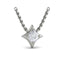 Vlora Estrella 14k White Gold and Diamond Necklace VP60224