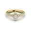 Vlora Estrella 14k Yellow Gold and Diamond Ring VR60195