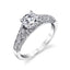 Vintage Inspired Engagement Ring S1272 - Chalmers Jewelers