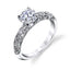 Vintage Inspired Solitaire Engagement Ring S1501 - Chalmers Jewelers