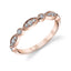Sylvie Vintage Inspired Stackable Wedding Band - B0011 - Chalmers Jewelers