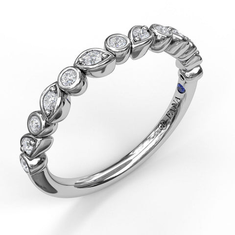 Diamond Stackable Band 7172 - Chalmers Jewelers