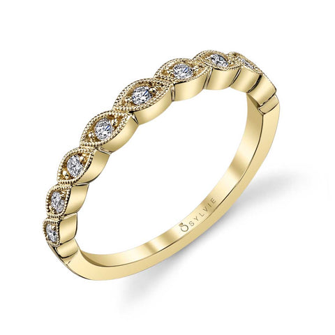 Sylvie Stackable Band - B0016 - Chalmers Jewelers