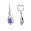 Luvente 14k Tanzanite and Diamond Dangle Earrings E04164