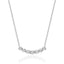Luvente 14k Diamond Bar Necklace N03229