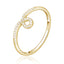 Luvente 14K gold fashion ring R04892