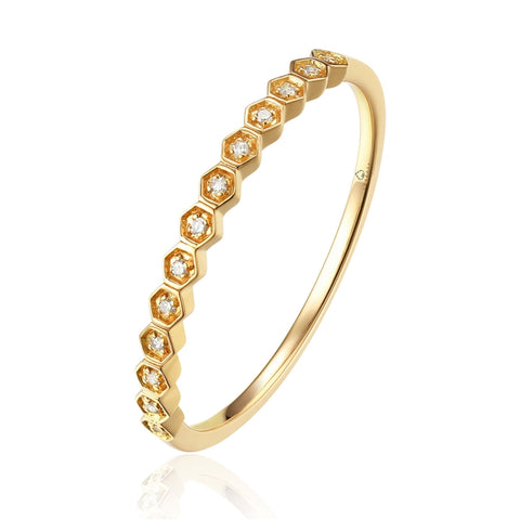 14K HONEYCOMB RING - Chalmers Jewelers