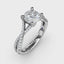 Fana Diamond Twist Engagement Ring 3479