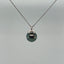 Modern Bar Bell Tahitian Pearl Necklace