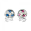Deakin & Francis Blue And Pink Color Change Cufflinks - Chalmers Jewelers
