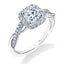 Cushion Cut Engagement Ring S1724 - CU-CH - Chalmers Jewelers