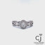 0.40ctw Oval Natural Diamond Engagement Ring