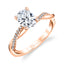 High Polish Oval Engagement Ring S1524 - OV - Chalmers Jewelers