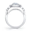 Sylvie Oval Engagement Ring S1873