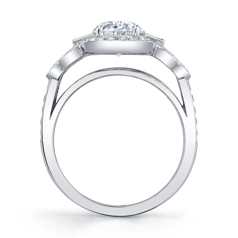 Sylvie Oval Engagement Ring S1873