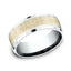 Benchmark 14k Yellow and White Gold 8mm Band CF41807014KWY10