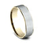 Benchmark 14k White and Yellow Gold 6.5mm Band CFT186501014KWY10