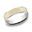 Benchmark 14k White and Yellow Gold 6.5mm Band CFT206507014KWY10