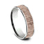 Benchmark 14k White and Rose Gold 6.5mm Band CFT836563014KRW10
